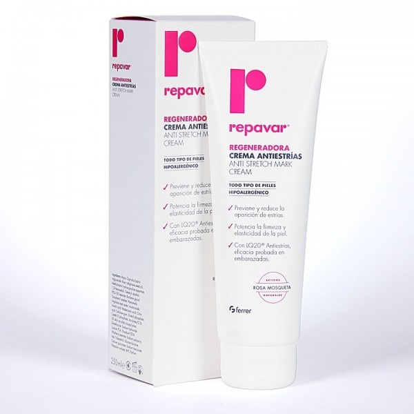 REPAVAR REGENERADORA CREMA ANTIESTRIAS 250 ML
